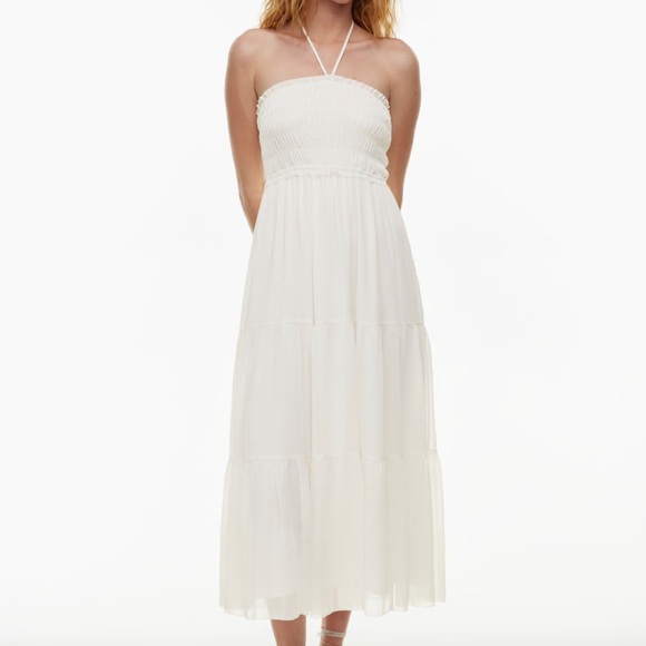 cocoon linen dress Cocoon Dress in Oat Linen S